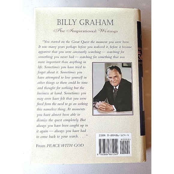 Billy Graham : The Inspirational Writings by Billy Graham (2002, Hardcover) - Picture 2 of 5